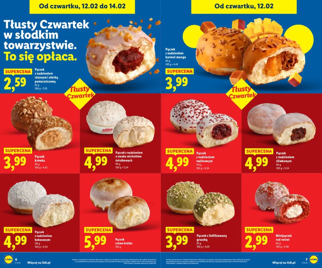 Pączki z Lidla. Fot. Lidl
