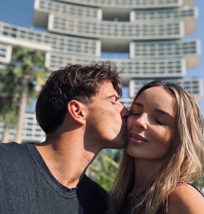 Agnieszka Włodarczyk i Robert Karaś fot. Instagram @robert_karas_teamkaras