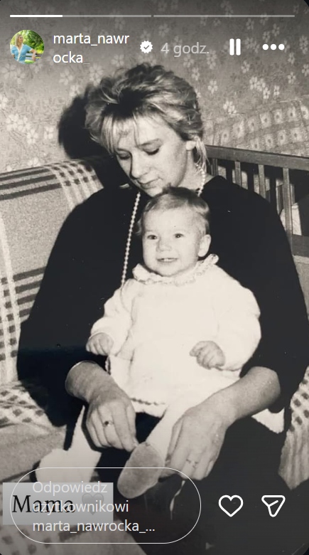 Marta Nawrocka z mamą fot. Instagram @marta_nawrocka